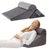RelaxPlus Adjustable Orthopaedic Wedge Pillow - Premium 7-in-1 Memory Foam Support System