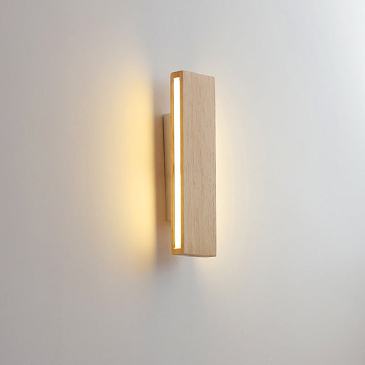 Japanese LED Wall Light | Minimalist Rotating Wall Lamp