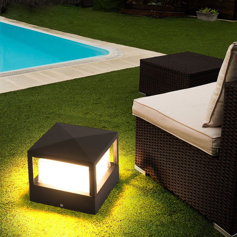 Modern Square Waterproof LED Outdoor Light