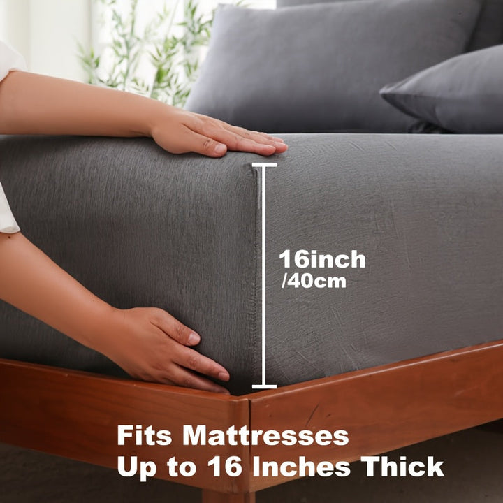 Bamboo Fibre Fitted Sheet Summer Edition – Luxurious Breathable Comfort