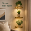 Glow Wall Shelf – Floating LED Display for a Cosy, Tidy Look