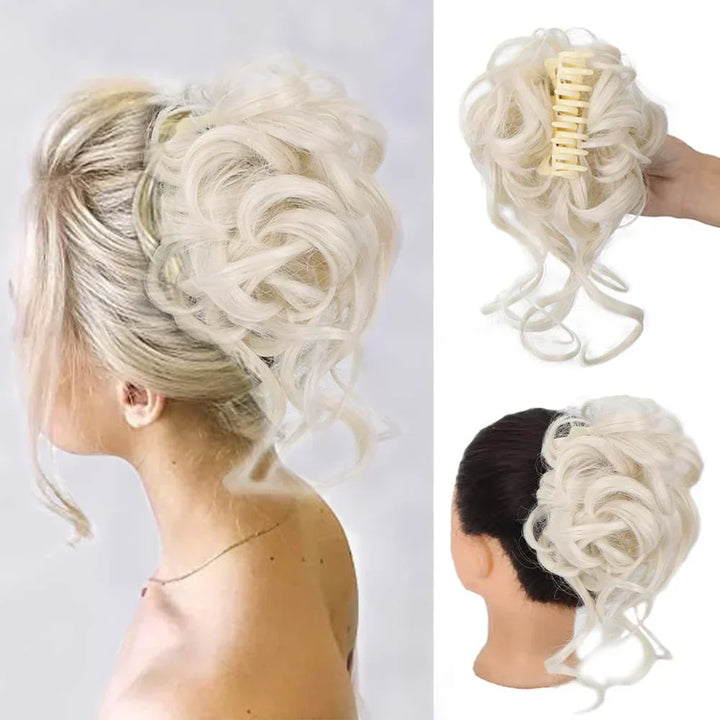 Curly Bun – Clip-In Hair Extension with Volume and a Natural Look