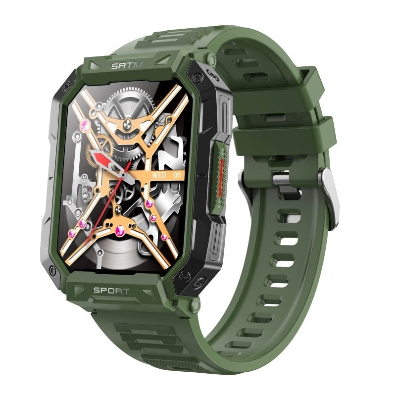 Waterproof Smartwatch with Blood Pressure, Blood Oxygen Saturation and Sleep Monitor