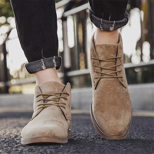 UrbanStride Classic | Stylish Lace-Up Men's Ankle Shoe