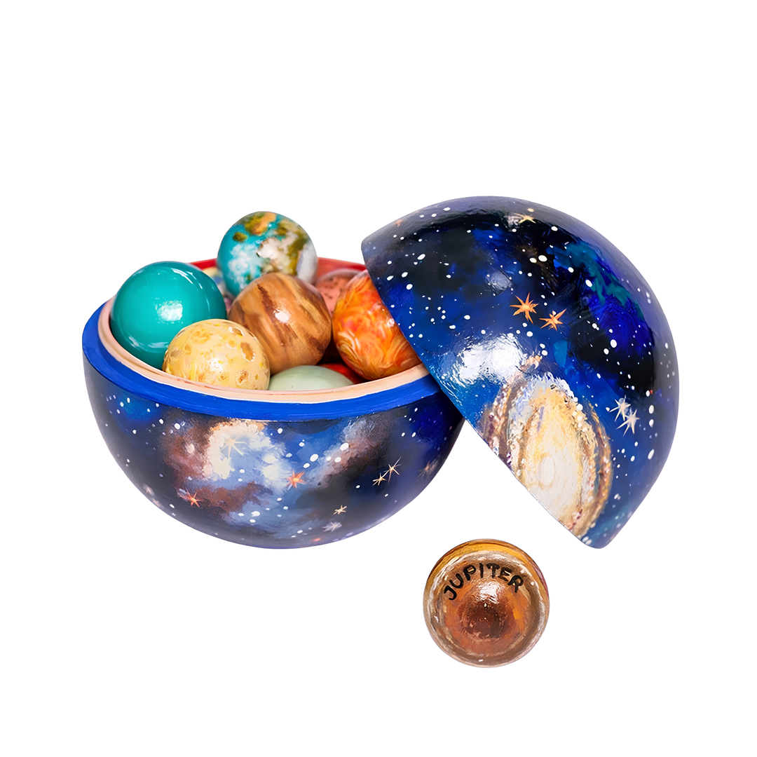 Galaxy Quest Wooden Planet Set – Educational Adventure for Kids
