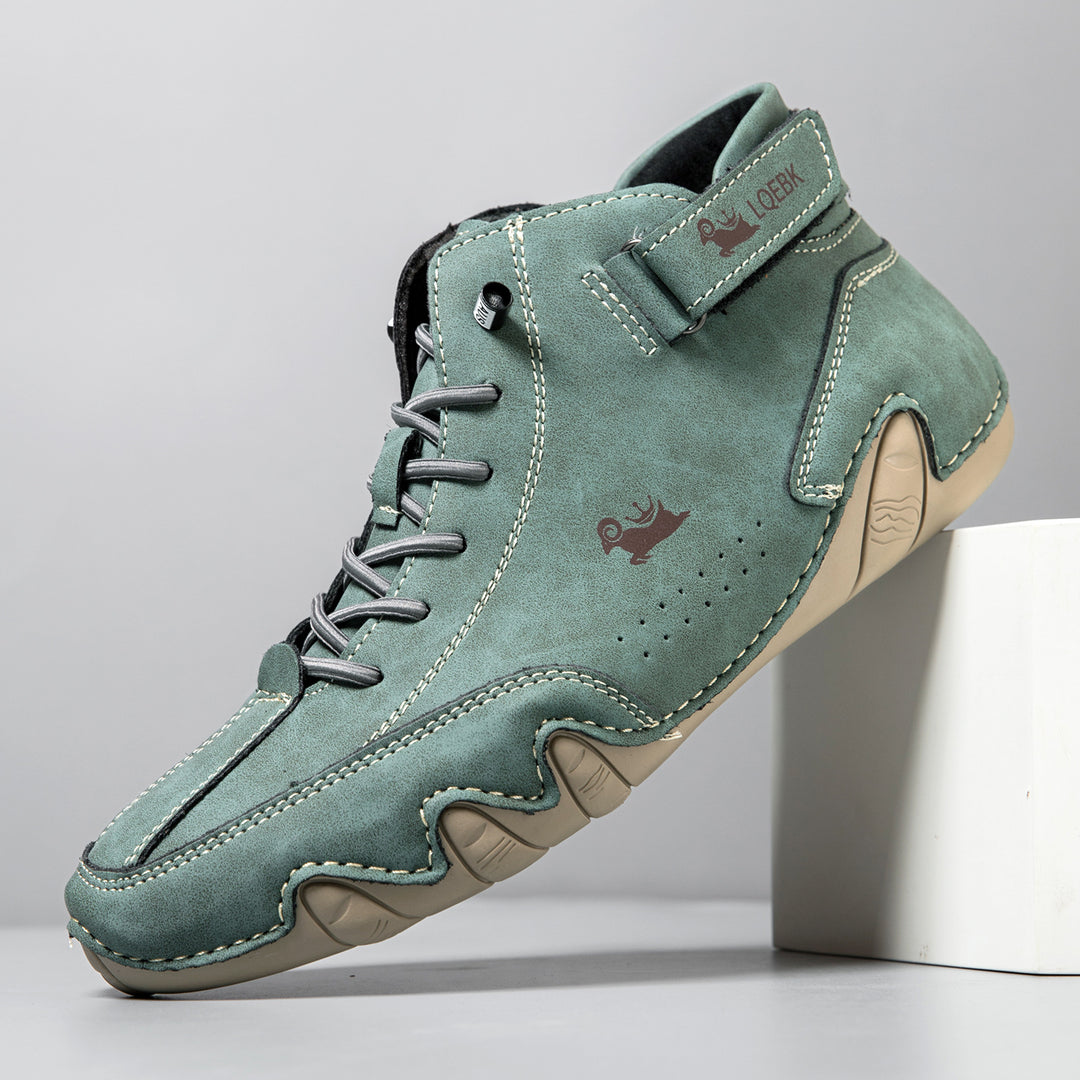 Comfortable Designed for balance Leather Walking Shoes