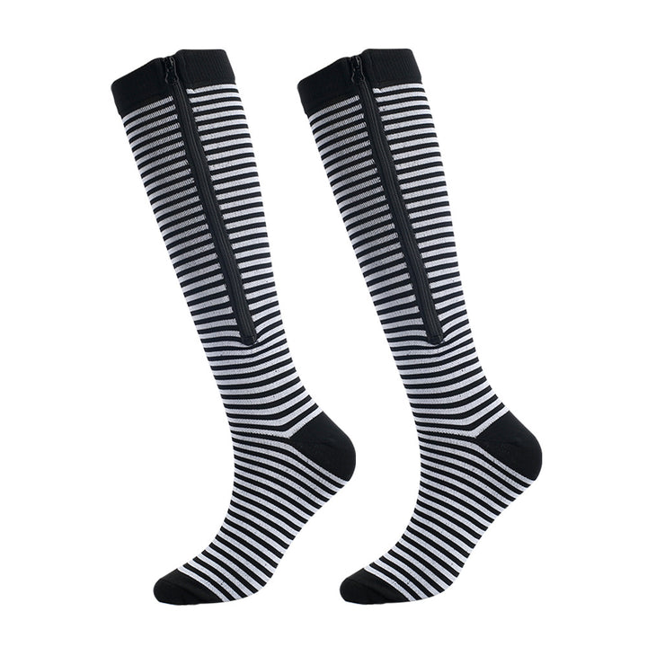 Comfortable Support Stockings with Zipper – Easy Relief for Tired Legs