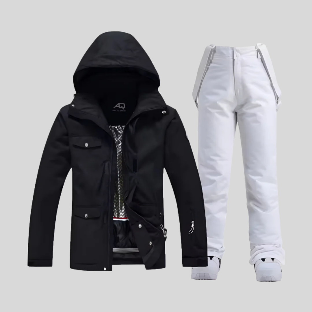 Women’s Ski Jacket & Pants Set Functional Winter Outfit