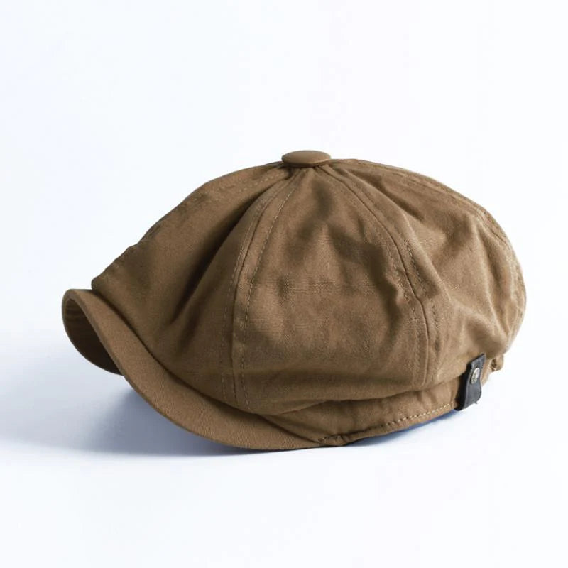 Vintage Retro Flat Cap for Men
