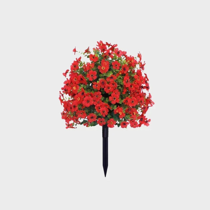 Low-Maintenance Artificial Garden Flowers