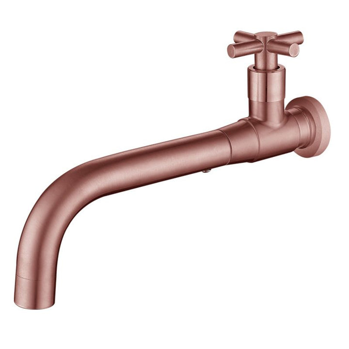 Modern Single-Lever Wall-Mounted Basin Mixer Tap with 1 Hole