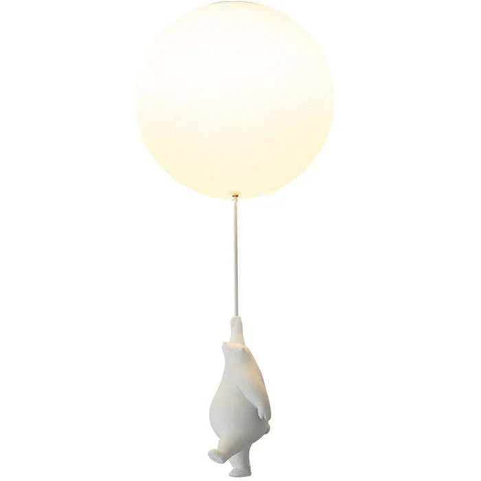 Children's Ceiling Light with Bear and Balloon - CloudBear