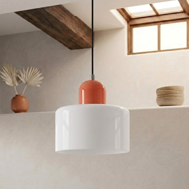 Ring Pendant Light with Extended Halo Design