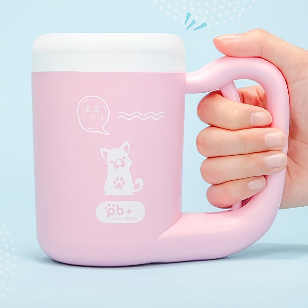 Silicone Pet Paw Cleaning Cup – Portable Soft Brush for Washing Paws