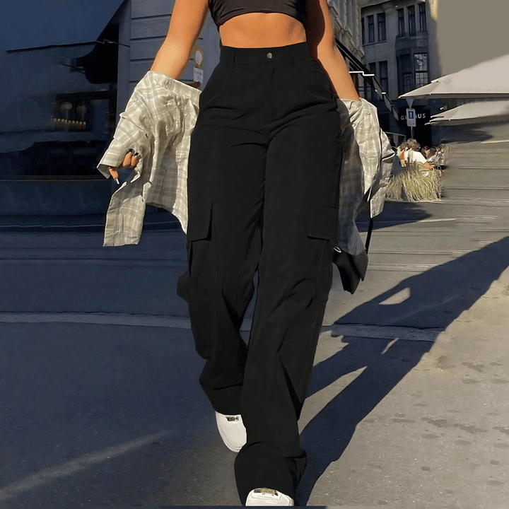Women’s High Waisted Cargo Pants