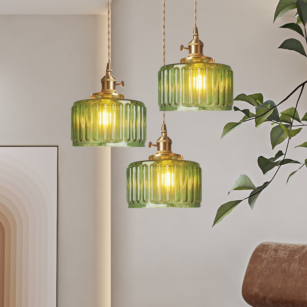 Crystal Chandelier with Adjustable Height in Vintage Style