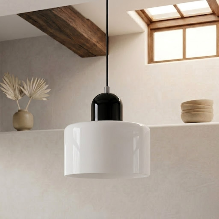 Ring Pendant Light with Extended Halo Design