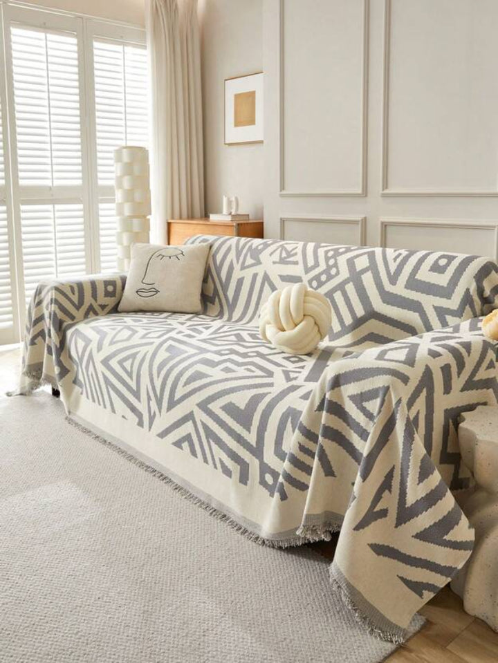 Bohemian Style Chenille Sofa Towel