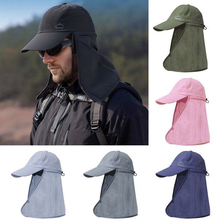 Trucker Hat with UV Protection and Neck Protection for Outdoor Adventures - SchattenPro