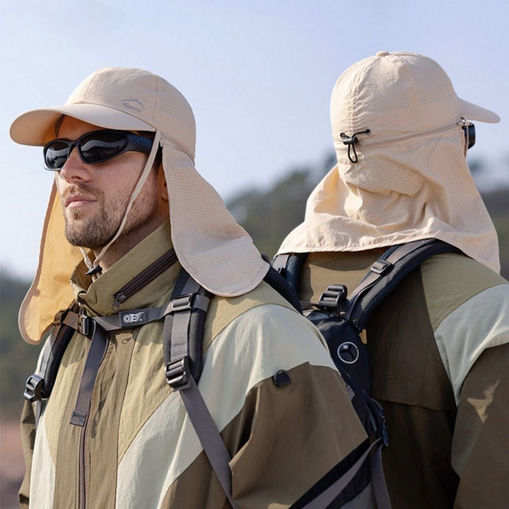 Trucker Hat with UV Protection and Neck Protection for Outdoor Adventures - SchattenPro