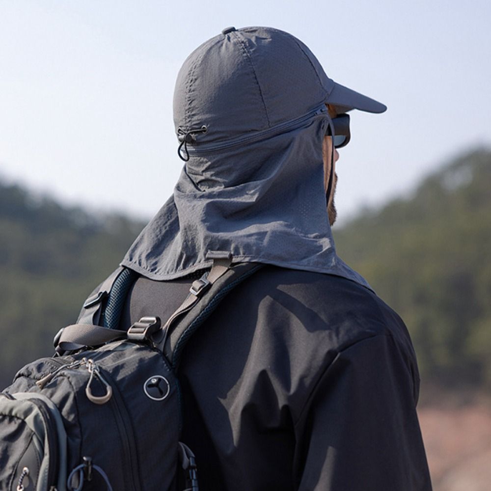 Trucker Hat with UV Protection and Neck Protection for Outdoor Adventures - SchattenPro
