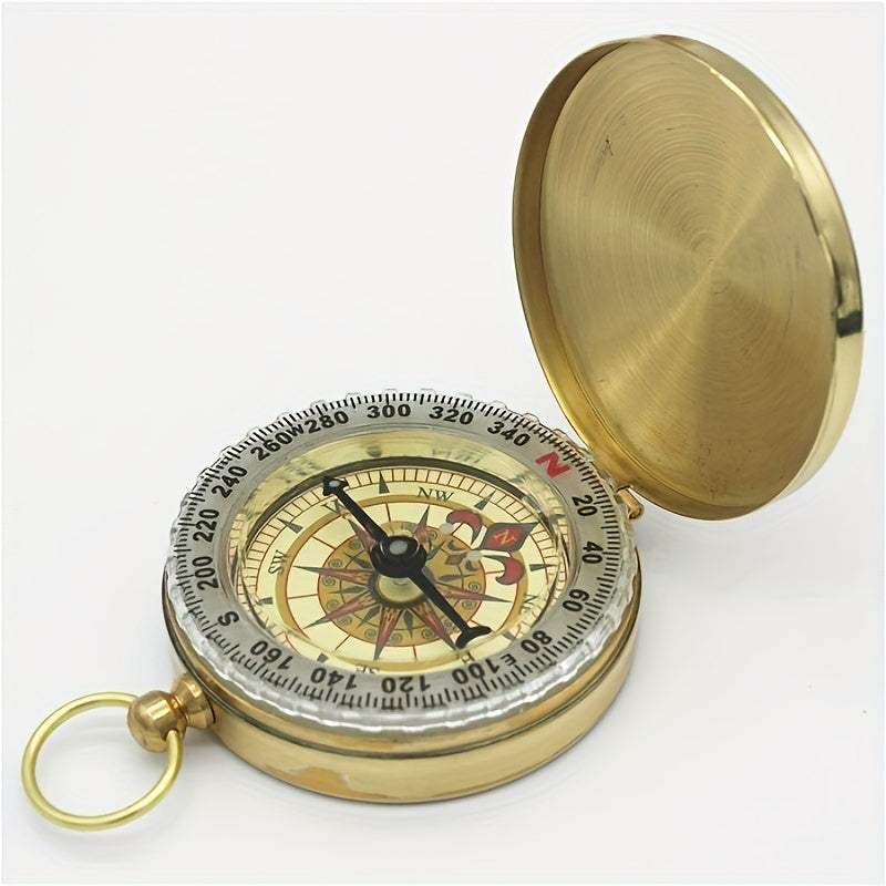 Copper Survival Compass – Waterproof and Glow-in-the-Dark for Night-Time Adventures