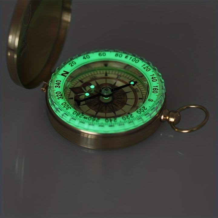 Copper Survival Compass – Waterproof and Glow-in-the-Dark for Night-Time Adventures