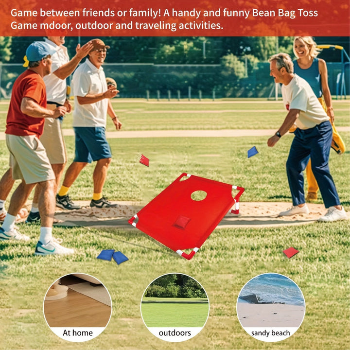 Portable Cornhole Game Set – Perfect for Outdoor Family Fun
