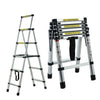 6FT+7FT Aluminum Telescopic Ladder – Safe, Portable, and Adjustable