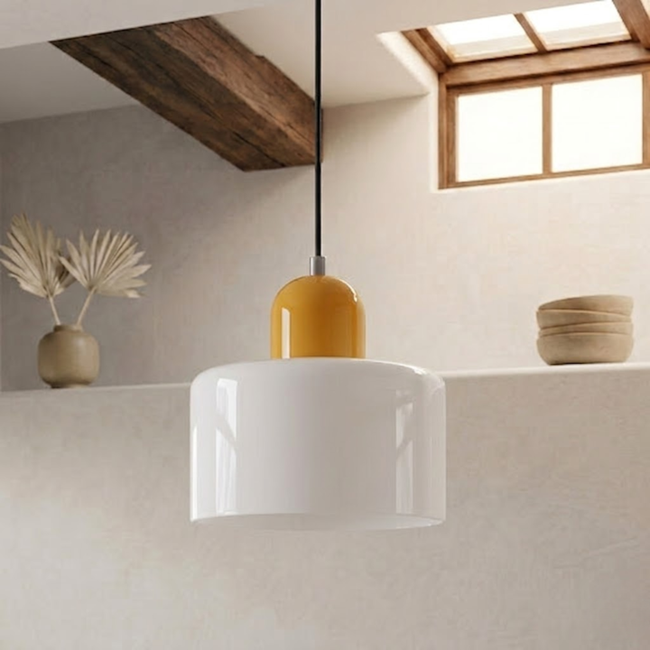 Ring Pendant Light with Extended Halo Design