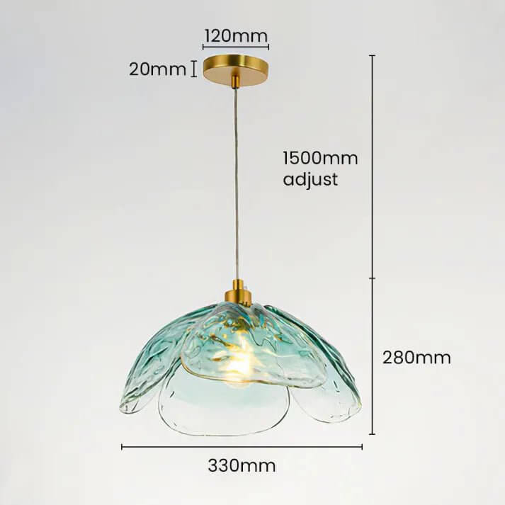 Flower Leaf Pendant Lamp - Elegant Night Lamp