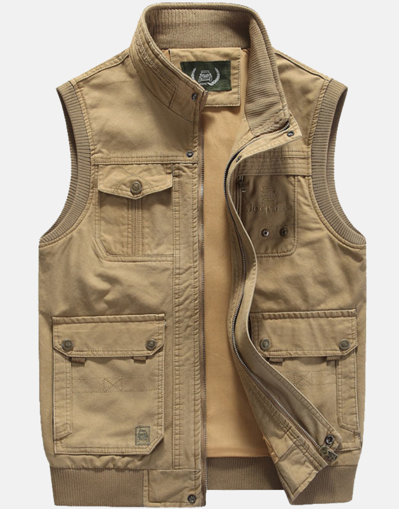 Men’s Multi-Pocket Utility Vest