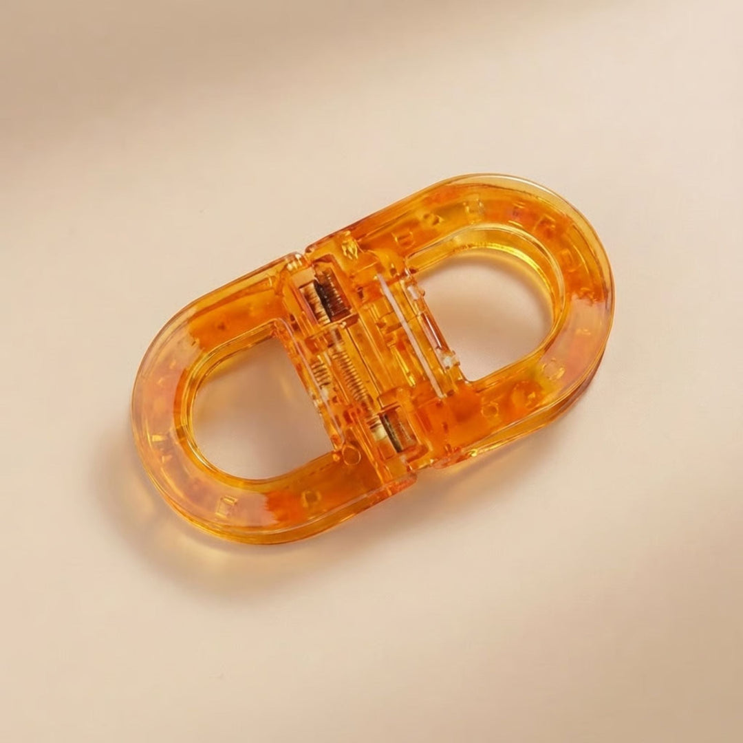 Magnetic hair clip with flat grip – comfortable, bump-free hold