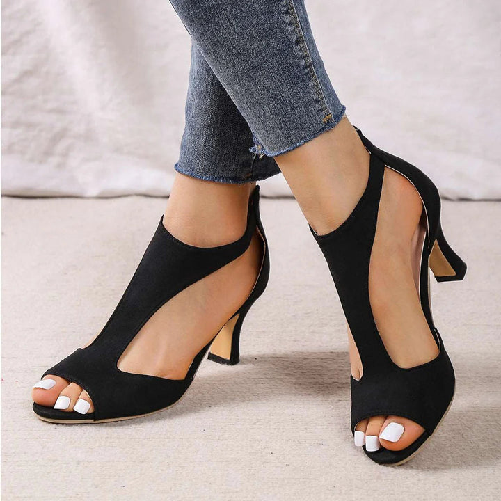 Elegant Heeled Sandals for Women