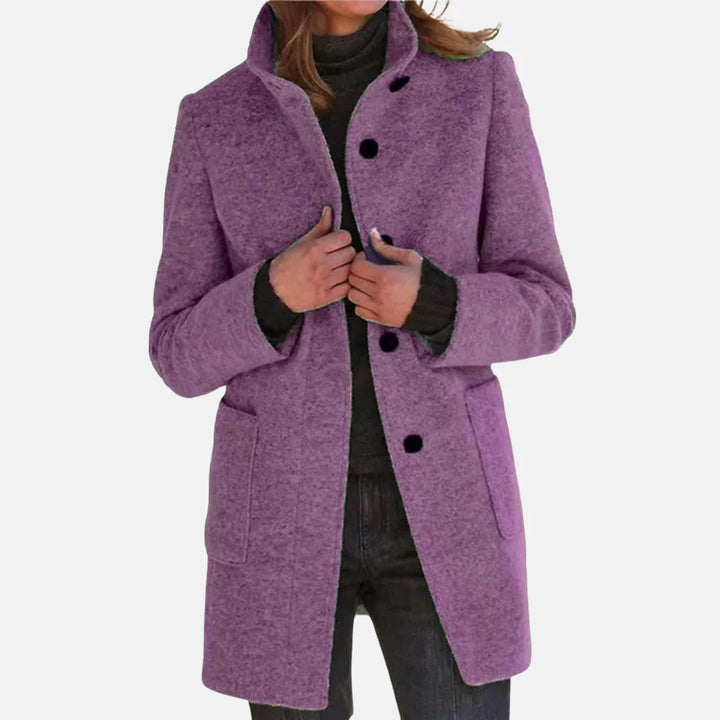 Vintage Tweed Coat with Sophisticated Charm