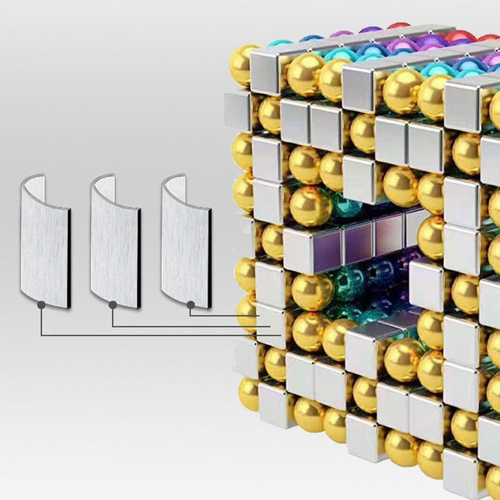 216-Piece Multicoloured Magnetic Balls