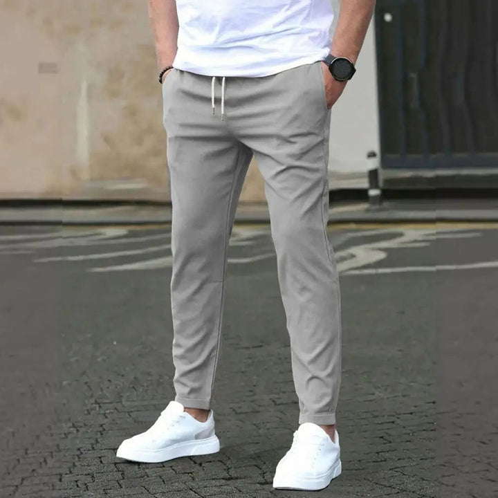 Men's Sporty Joggers with Pockets & Elastic Waistband