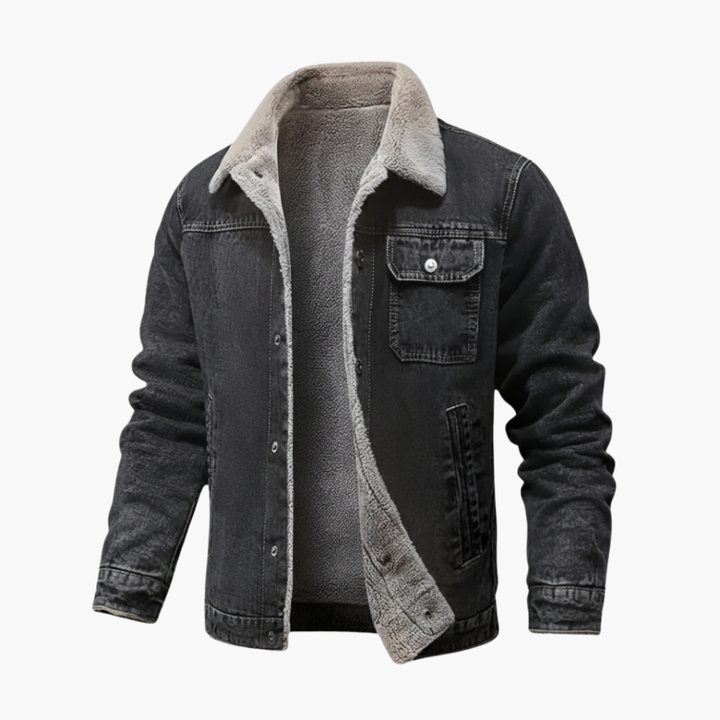 Men’s Fleece-Lined Denim Jacket Sale price