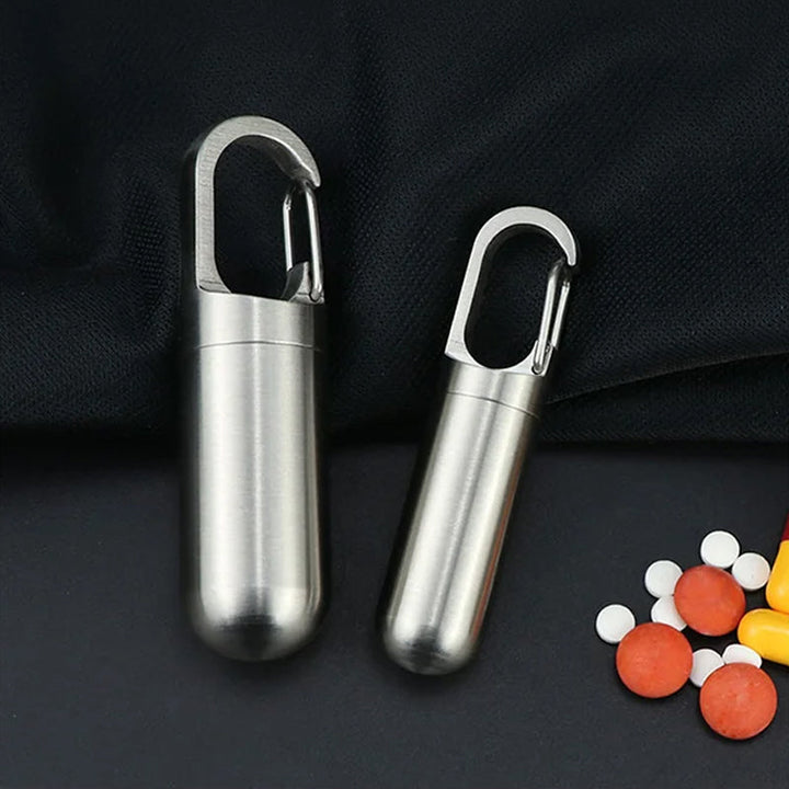 Stainless Steel Pill Box