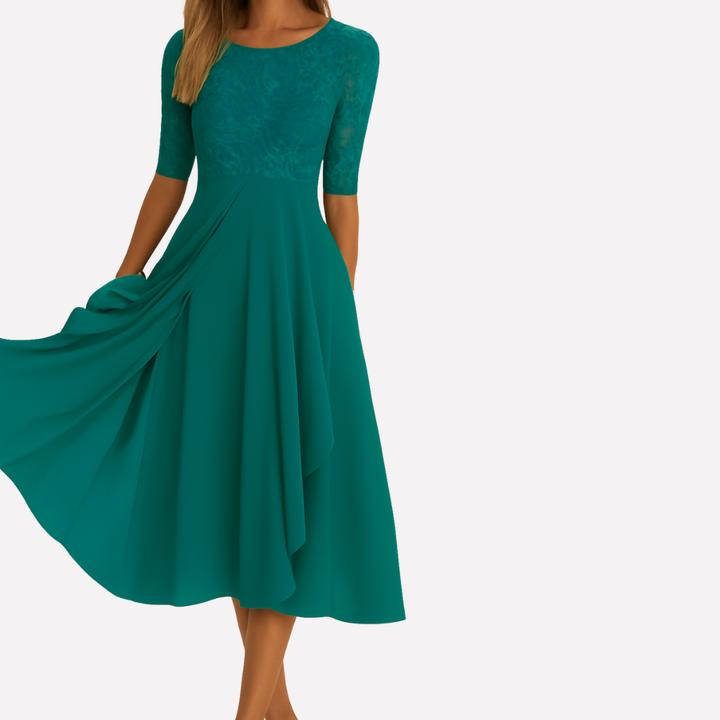 Women’s Maxi Dress with Lace