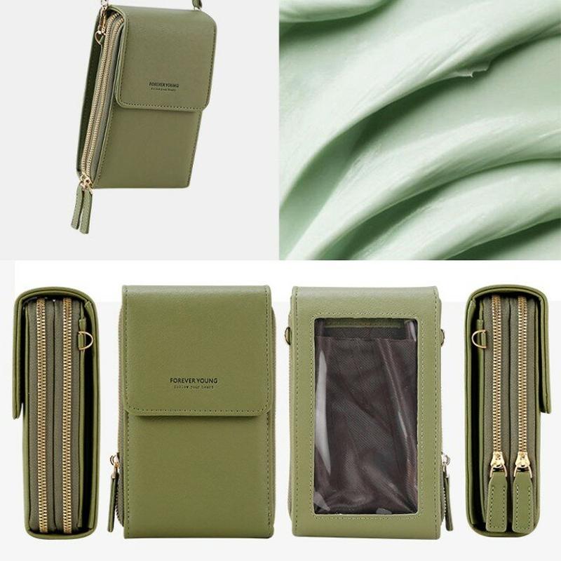 Touchscreen Phone Bag with Wallet Function – Compact Crossbody for Everyday Use