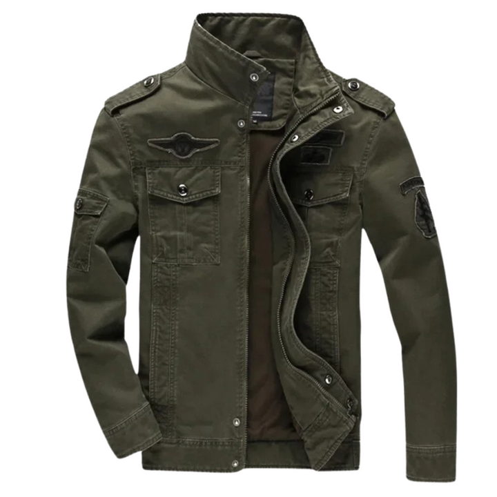 Men's Mid-Season Military Jacket – Rugged Style &amp; Everyday Functionality