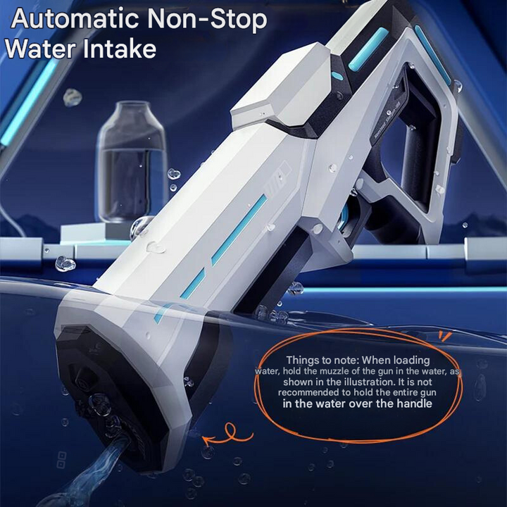 Automatic Water Gun with 1L Tank and 10m Range – Pure Summer Fun