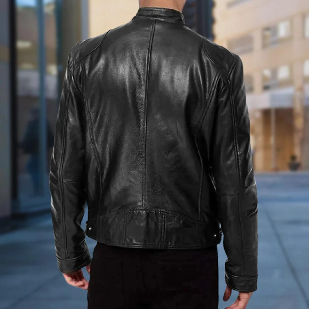 Men's Leather Jacket – Elegant and Durable, in Modern Style