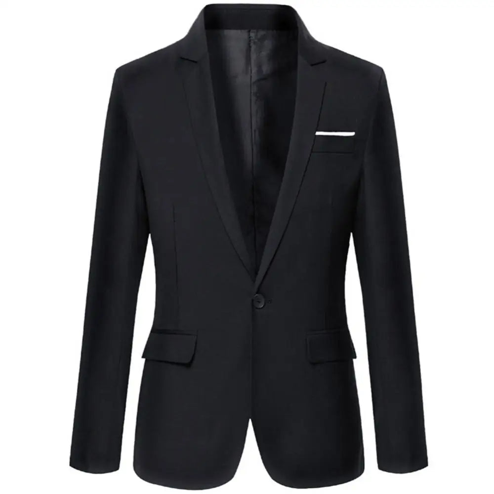 Slim Fit Business Blazer for Men