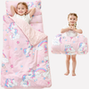 Toddler Nap Mat with Pillow and Blanket