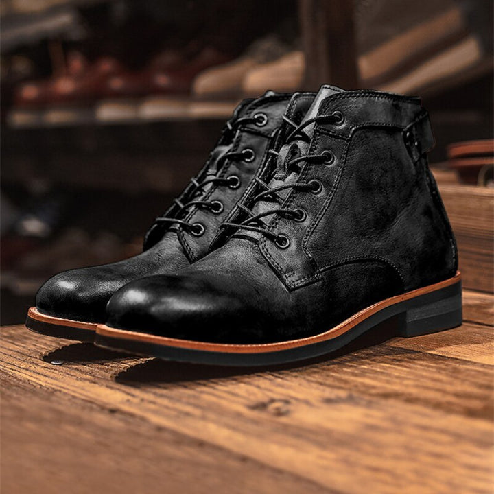 Orthopaedic Leather Men's Boots - Atlas
