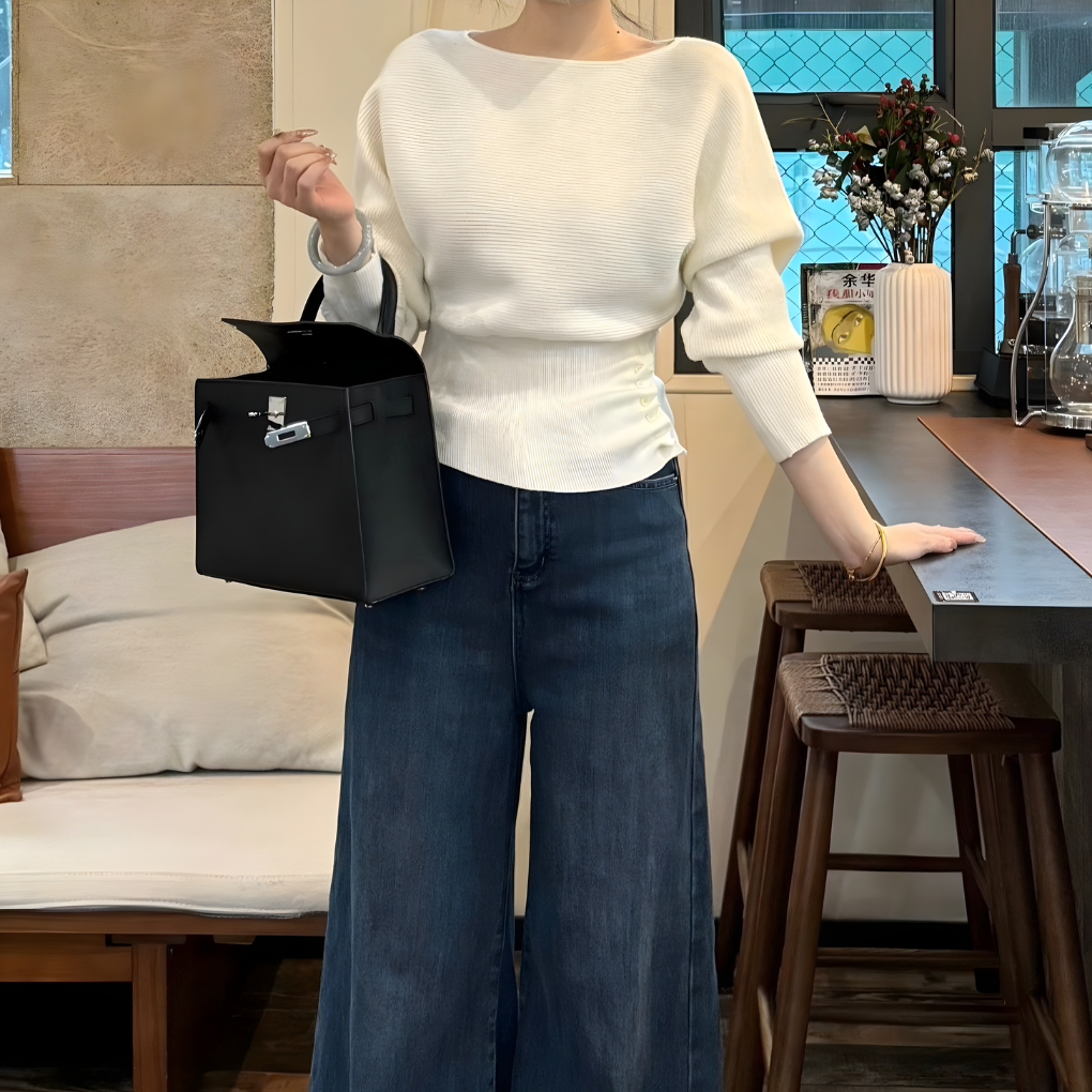 Women’s Off‑The‑Shoulder Sweater