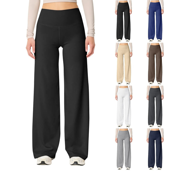 High-Waisted Stretch Yoga Pants for Women – Flattering Fit & All-Day Comfort