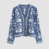 Bohemian Embroidered Women's Cardigan